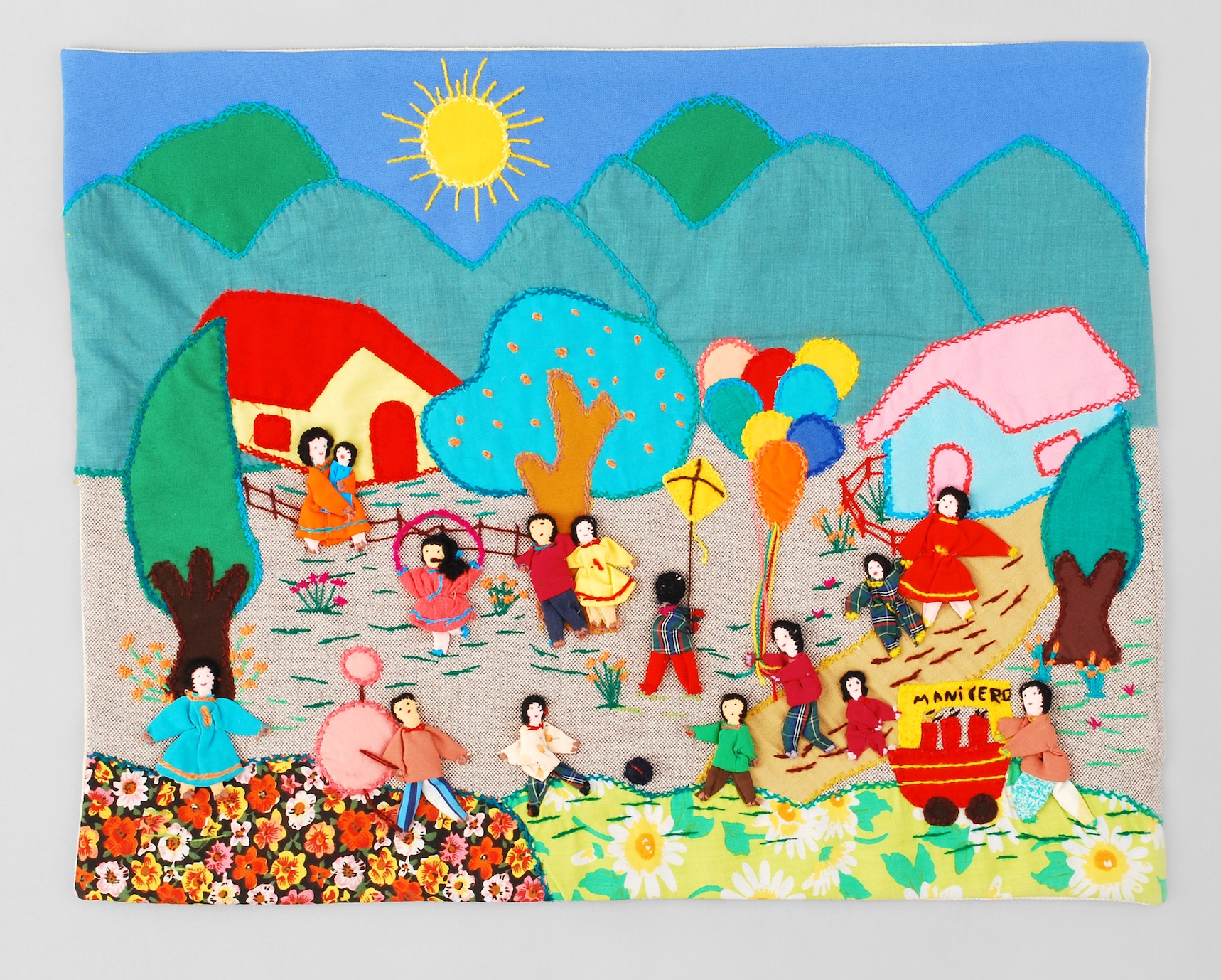 Paisaje 6 : [bordado] /