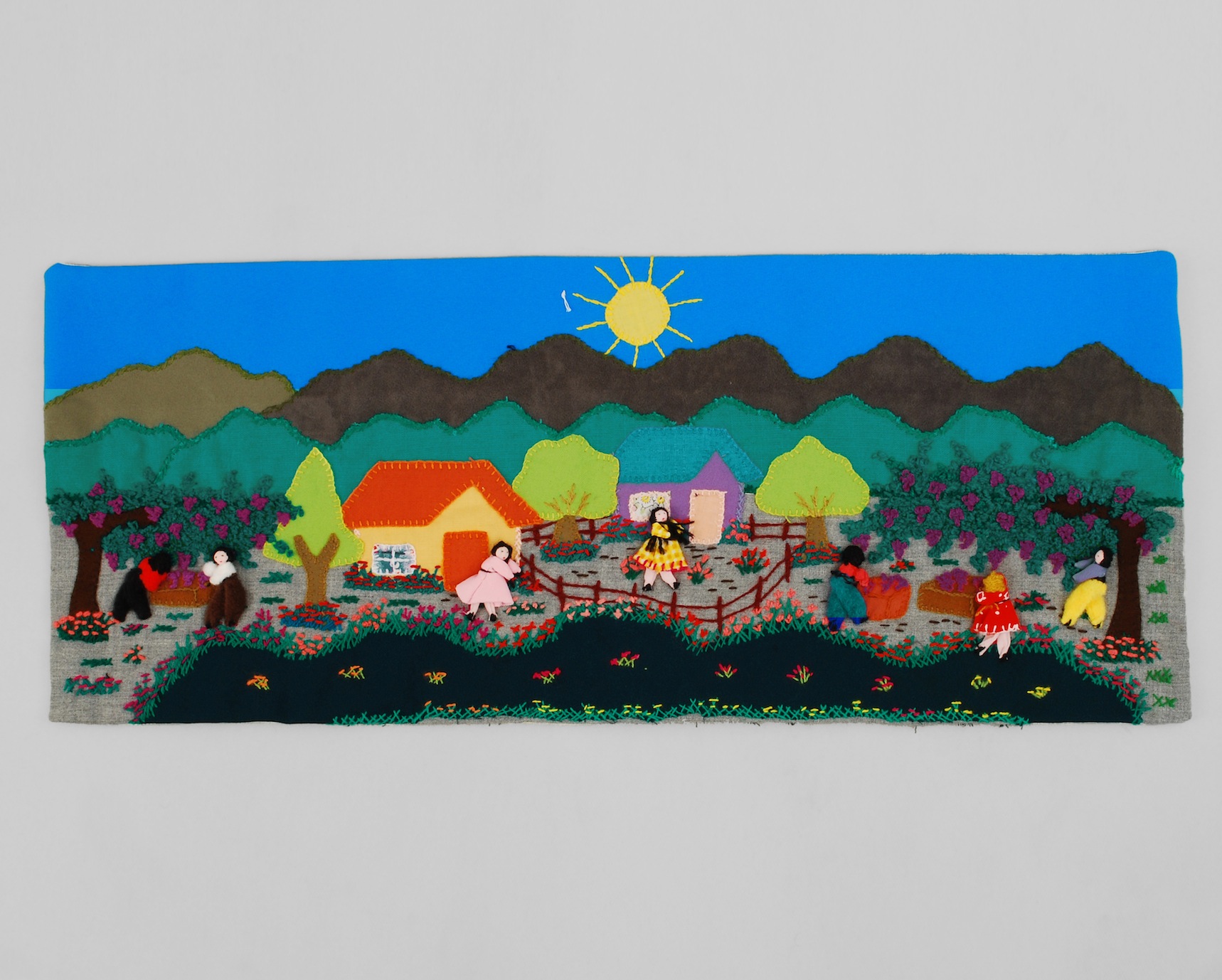 Paisaje 8 : [bordado] /