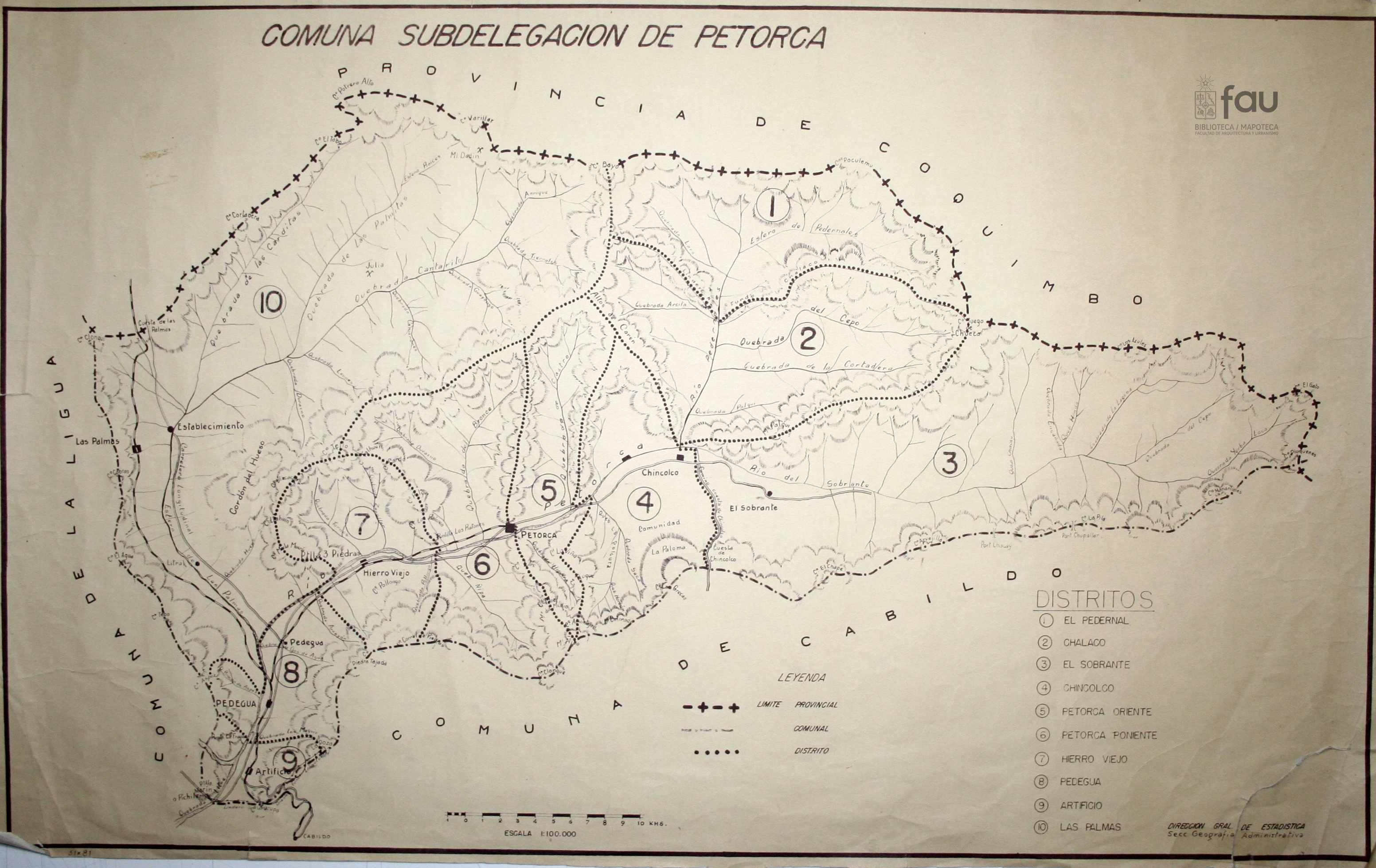 Comuna subdelegación de Petorca