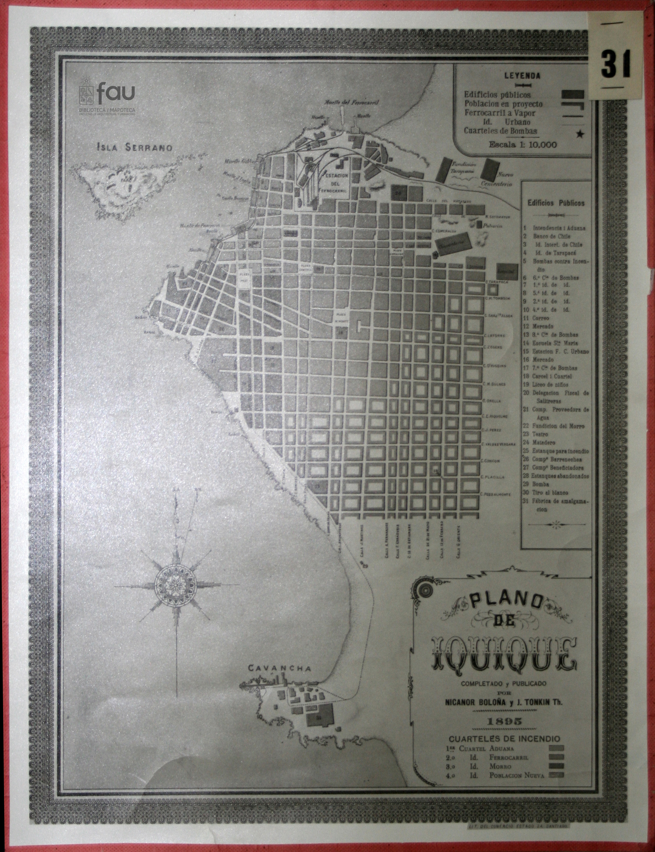 Plano de Iquique