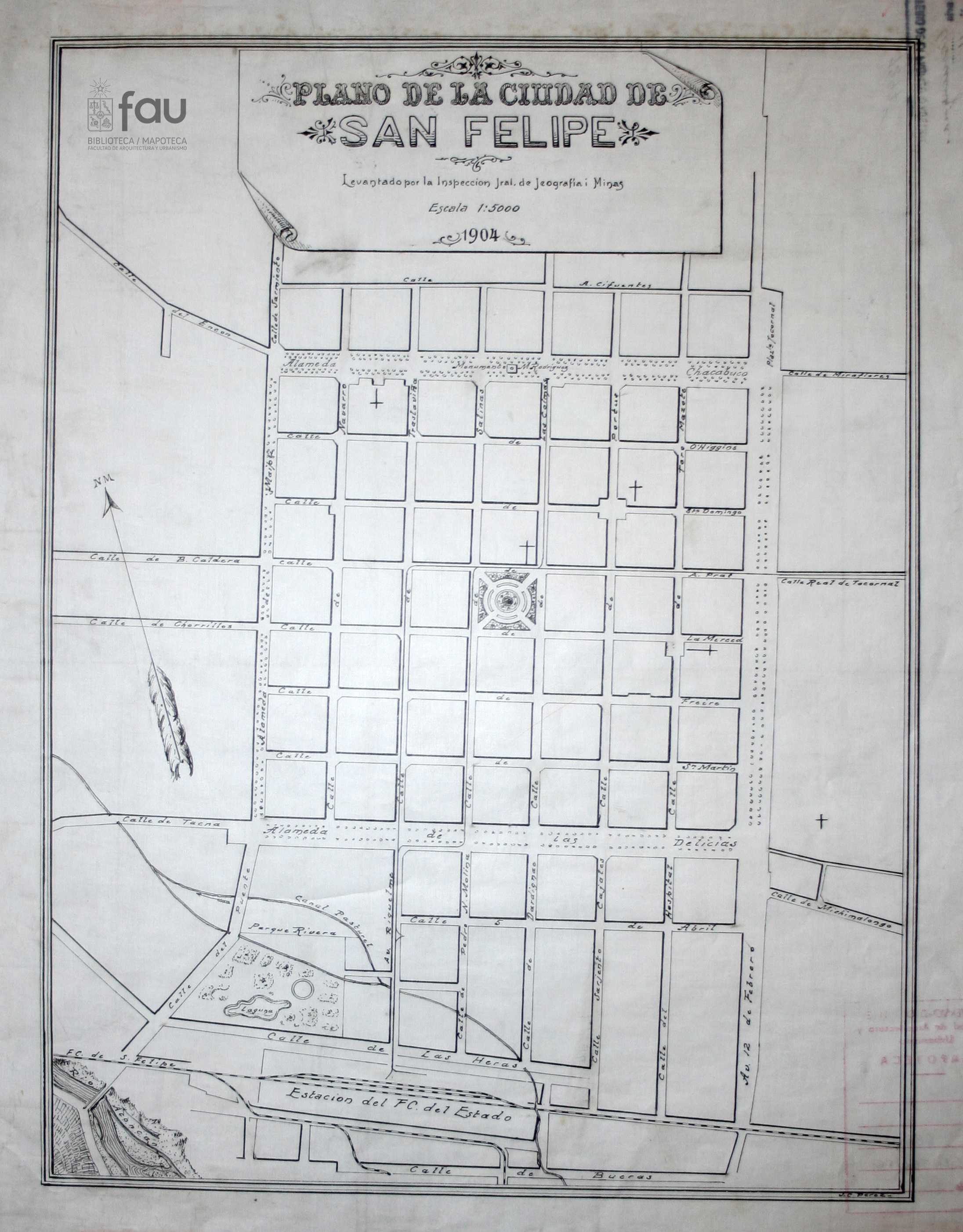 Plano de la ciudad de San Felipe