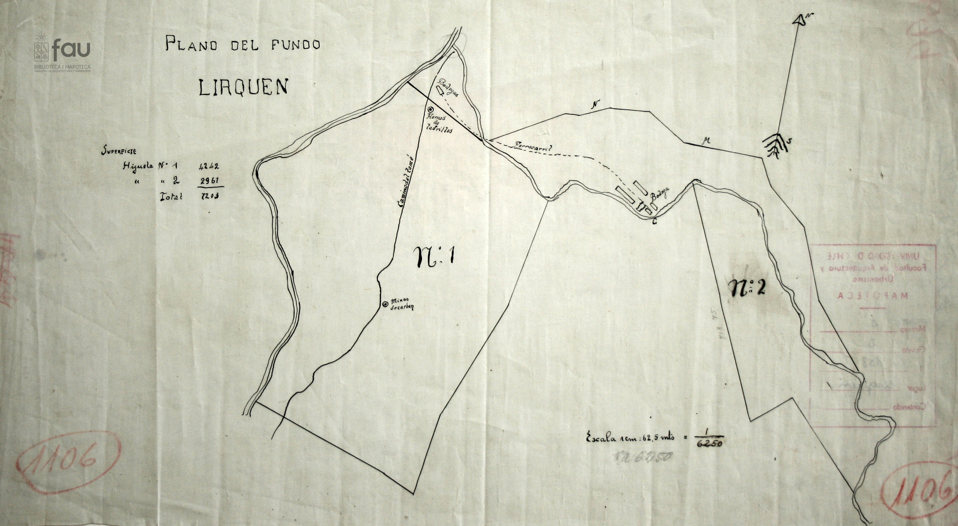 Plano del Fundo Lirquén